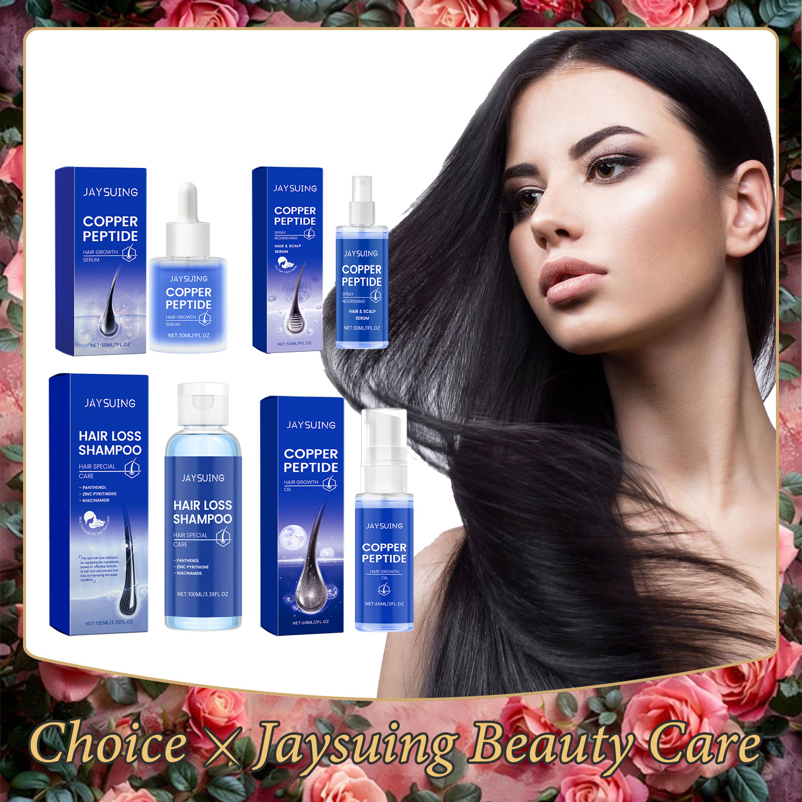 Hair Care Serum - Copper Peptide Shampoo Hair Growth Serum