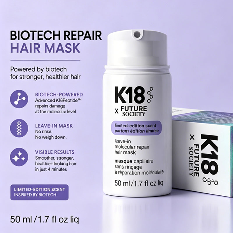 Hair Care Keratin Treatment - New K18 Leave-In Molecular Repair Hair