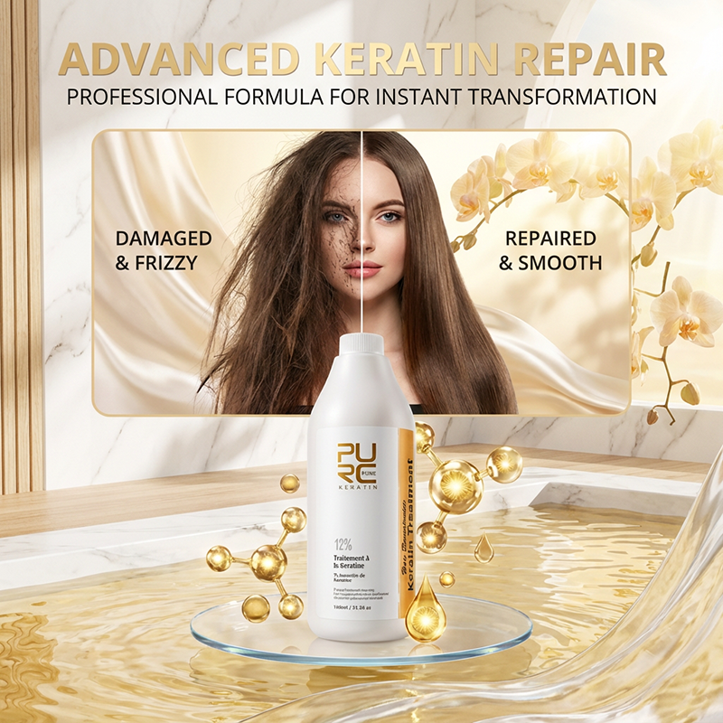 Hair Care Keratin Treatment - PURC Brazilian Keratin Hair Treatment Smoothing