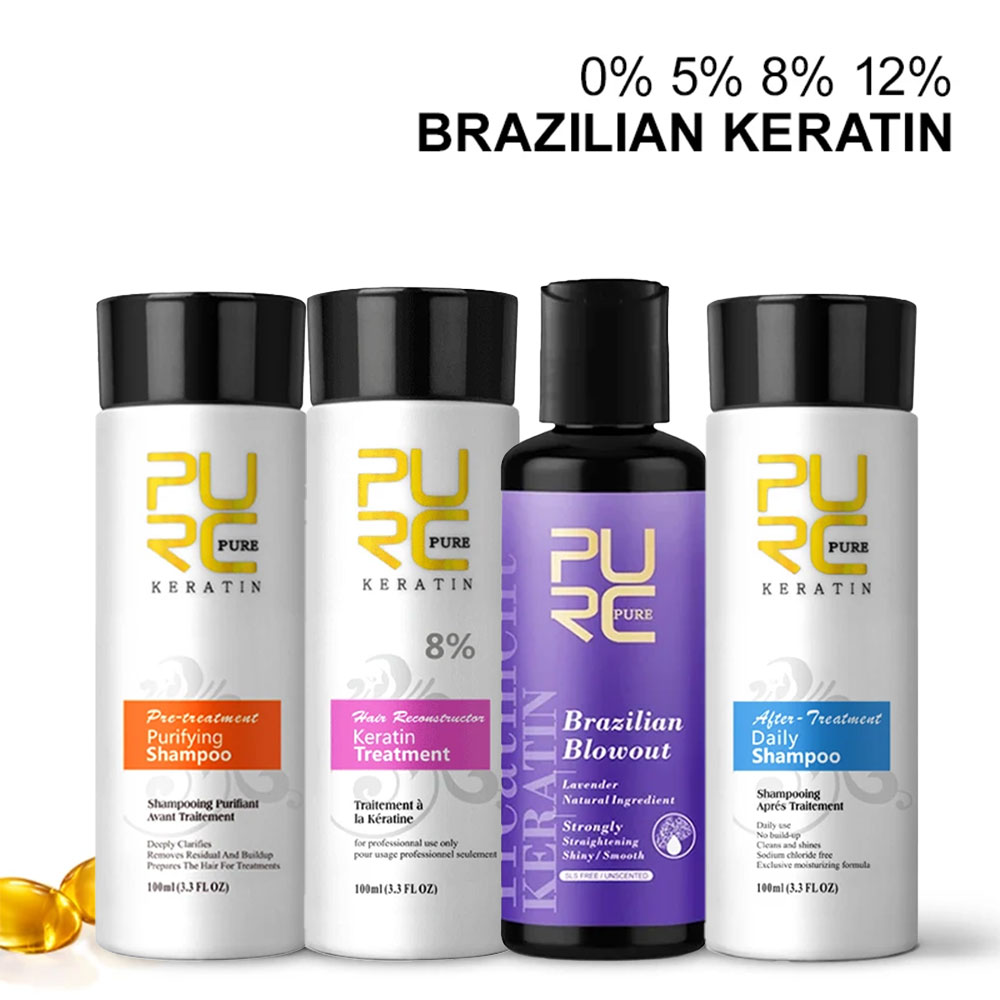 PURC Keratin Treatment Shampoo - Hair Care Keratin Treatment บทวิจารณ์และราคา