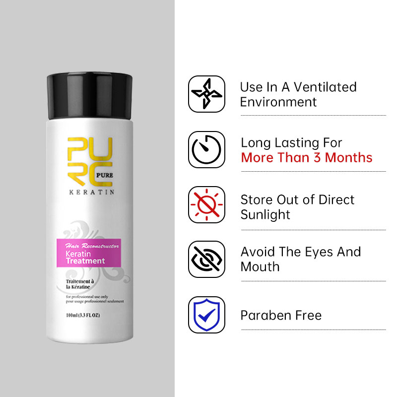 PURC Keratin Treatment Shampoo - Hair Care Keratin Treatment บทวิจารณ์และราคา