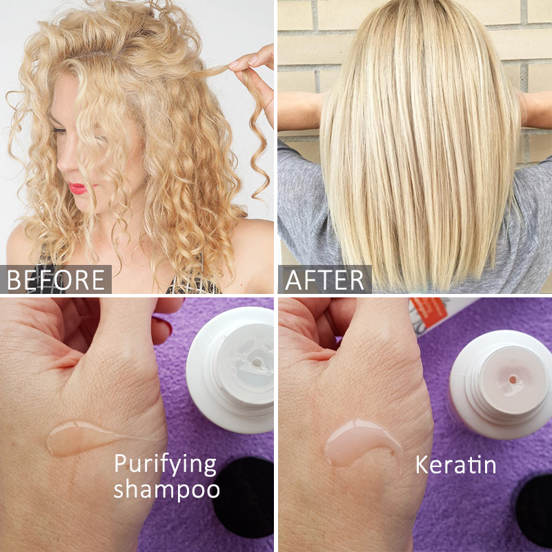 PURC Keratin Treatment Shampoo - Hair Care Keratin Treatment บทวิจารณ์และราคา