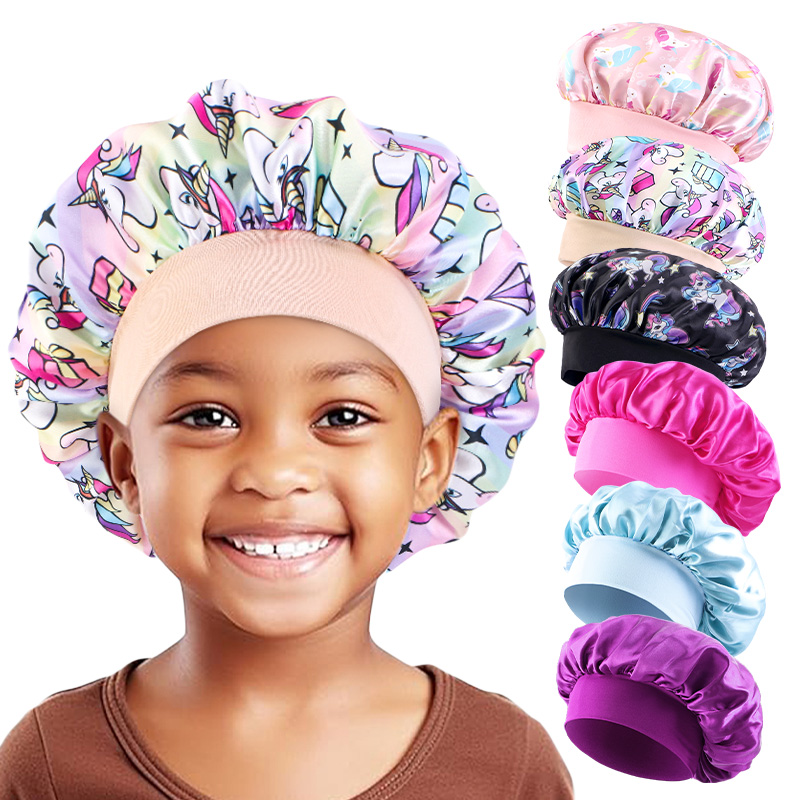 6PCS/LOT Children Bonnet Cute  - Hair Care For 5 Year Old Girl บทวิจารณ์และราคา