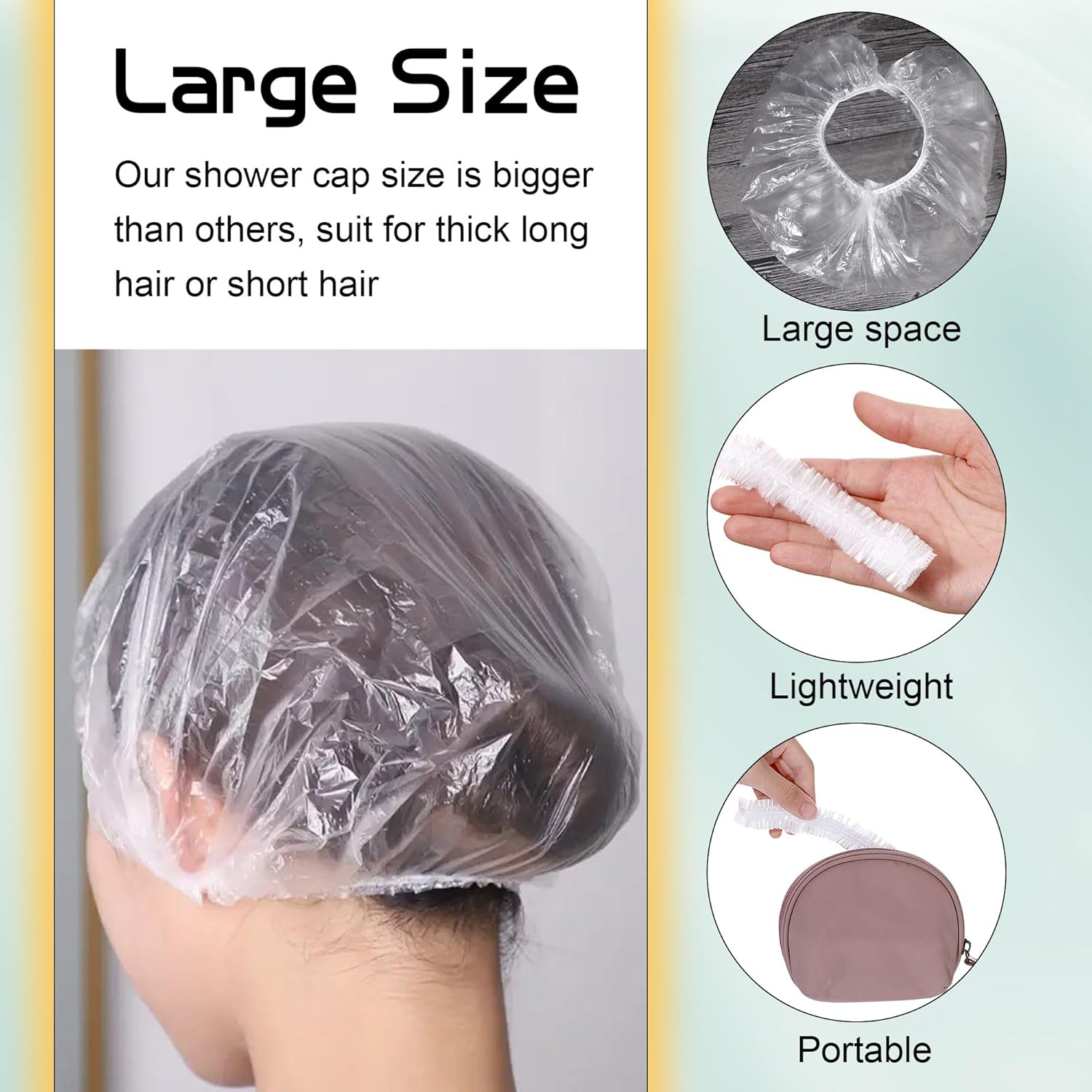 Disposable Waterproof Shower C - Hair Care Basic บทวิจารณ์และราคา