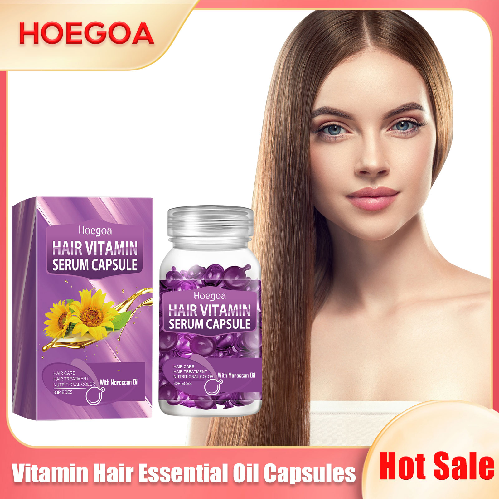 Vitamin Hair Essential Oil Cap - Hair Care Serum บทวิจารณ์และราคา