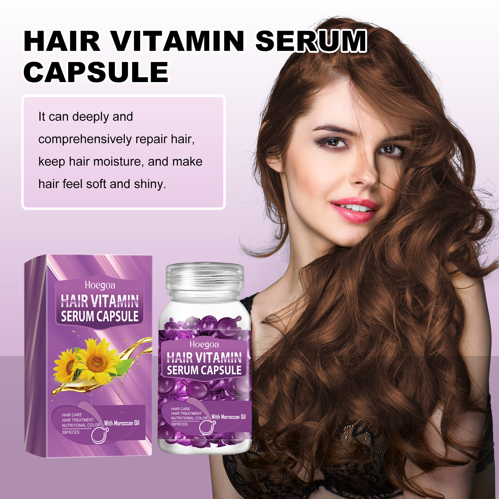 Vitamin Hair Essential Oil Cap - Hair Care Serum บทวิจารณ์และราคา