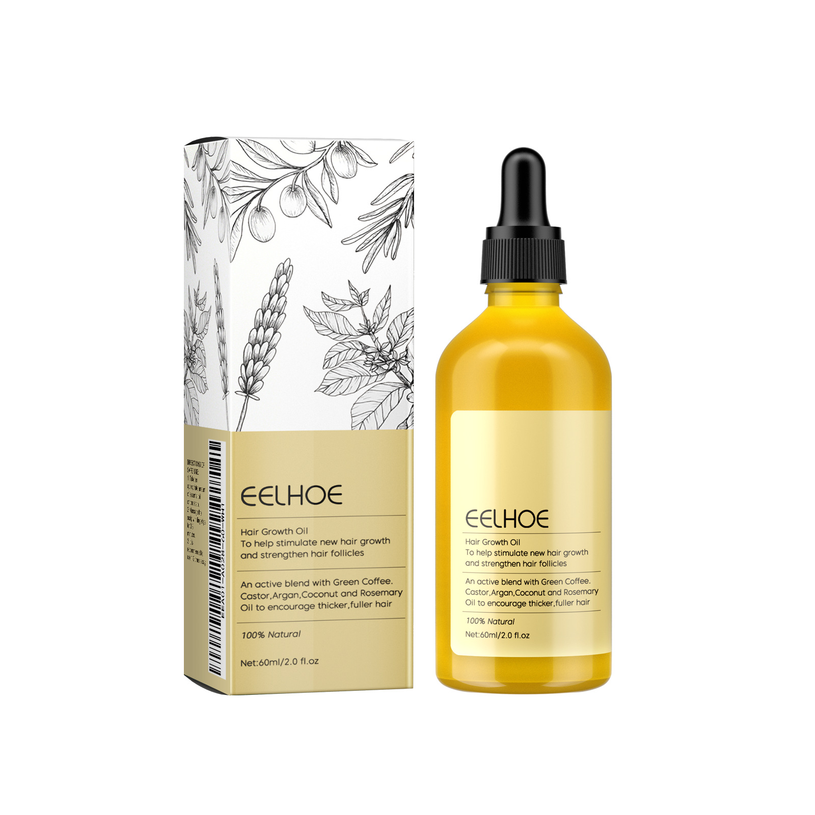 EELHOE Rosemary Oil Grows Hair - Hair Care Natural Products บทวิจารณ์และราคา