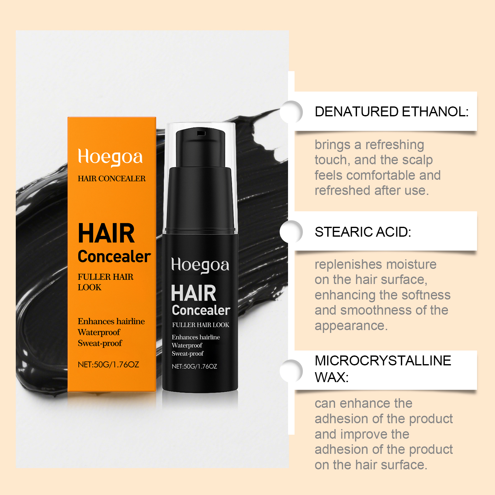 Hair Root Touch Up Powder Volu - Hair Care Natural Products บทวิจารณ์และราคา