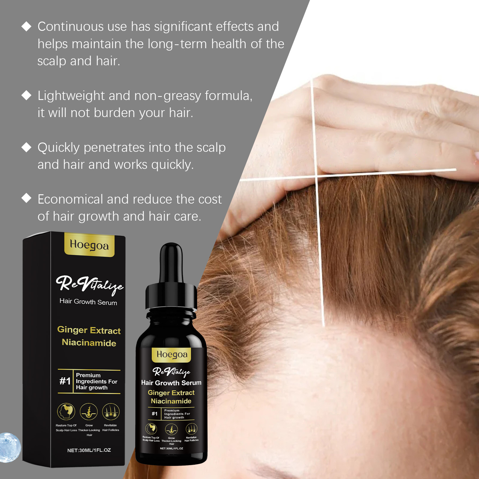 30ml Hair Care Essential Oil T - Hair Care Serum บทวิจารณ์และราคา