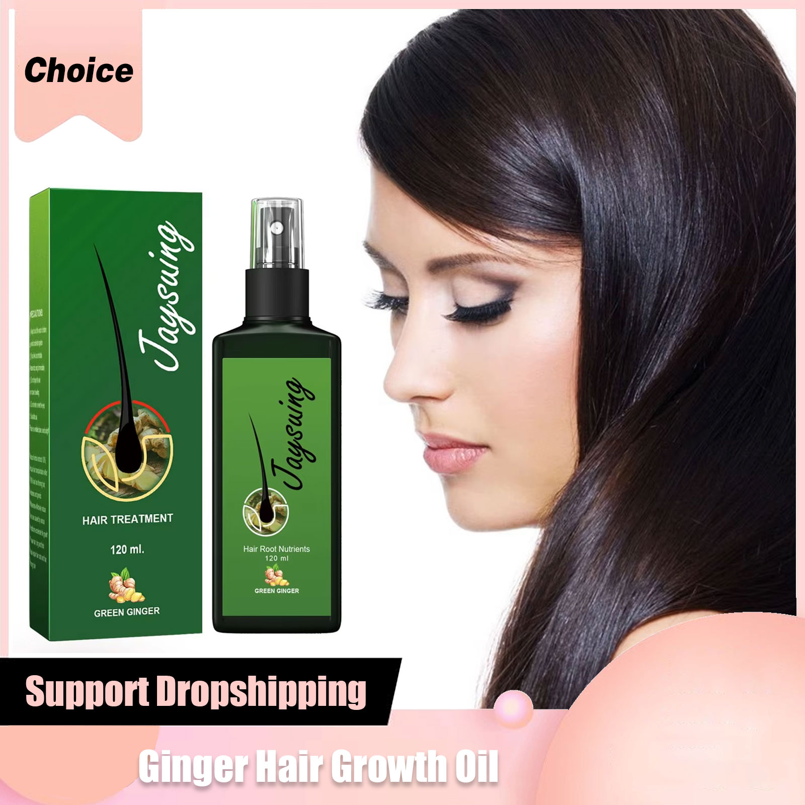 Fast Ginger Hair Growth Spray  - Hair Care Serum บทวิจารณ์และราคา