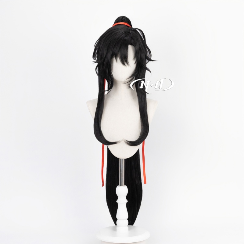 ND Wei Wuxian Cosplay Wigs Hai - Braiding Hair Kanekalon บทวิจารณ์และราคา