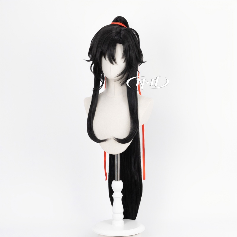 ND Wei Wuxian Cosplay Wigs Hai - Braiding Hair Kanekalon บทวิจารณ์และราคา