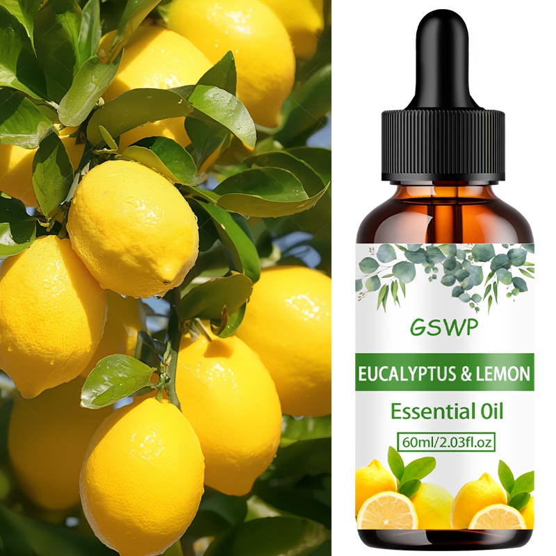 GSWP 60ml Eucalyptus Lemon Ess - Hair Care Fragrance Essential Oil บทวิจารณ์และราคา
