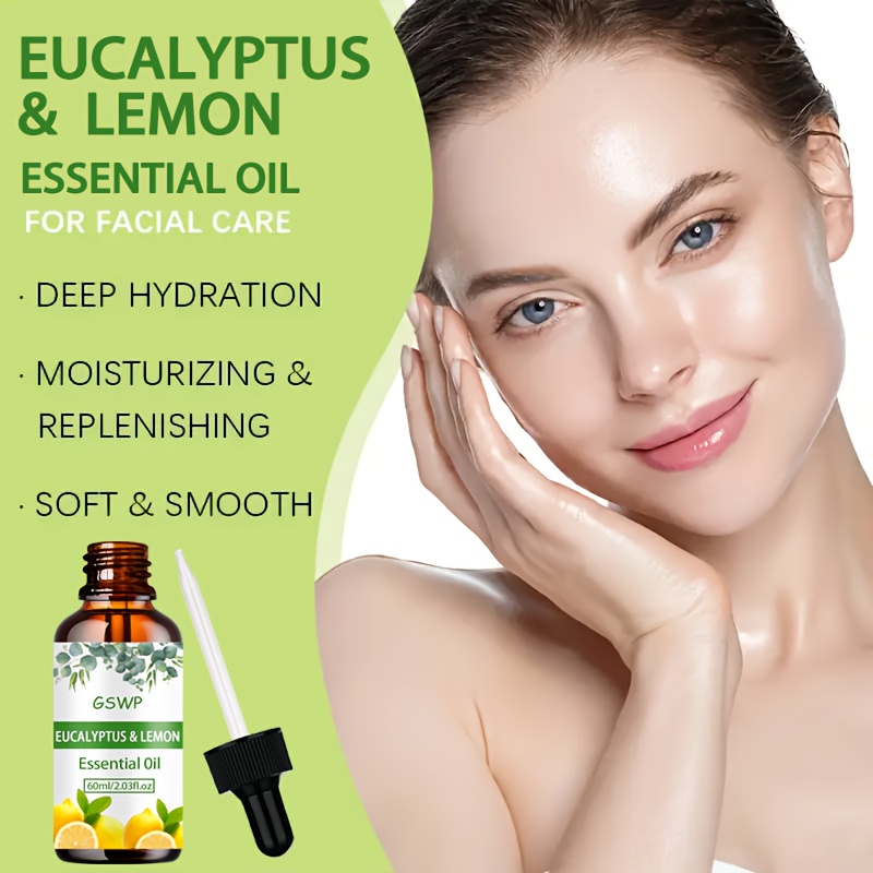 GSWP 60ml Eucalyptus Lemon Ess - Hair Care Fragrance Essential Oil บทวิจารณ์และราคา