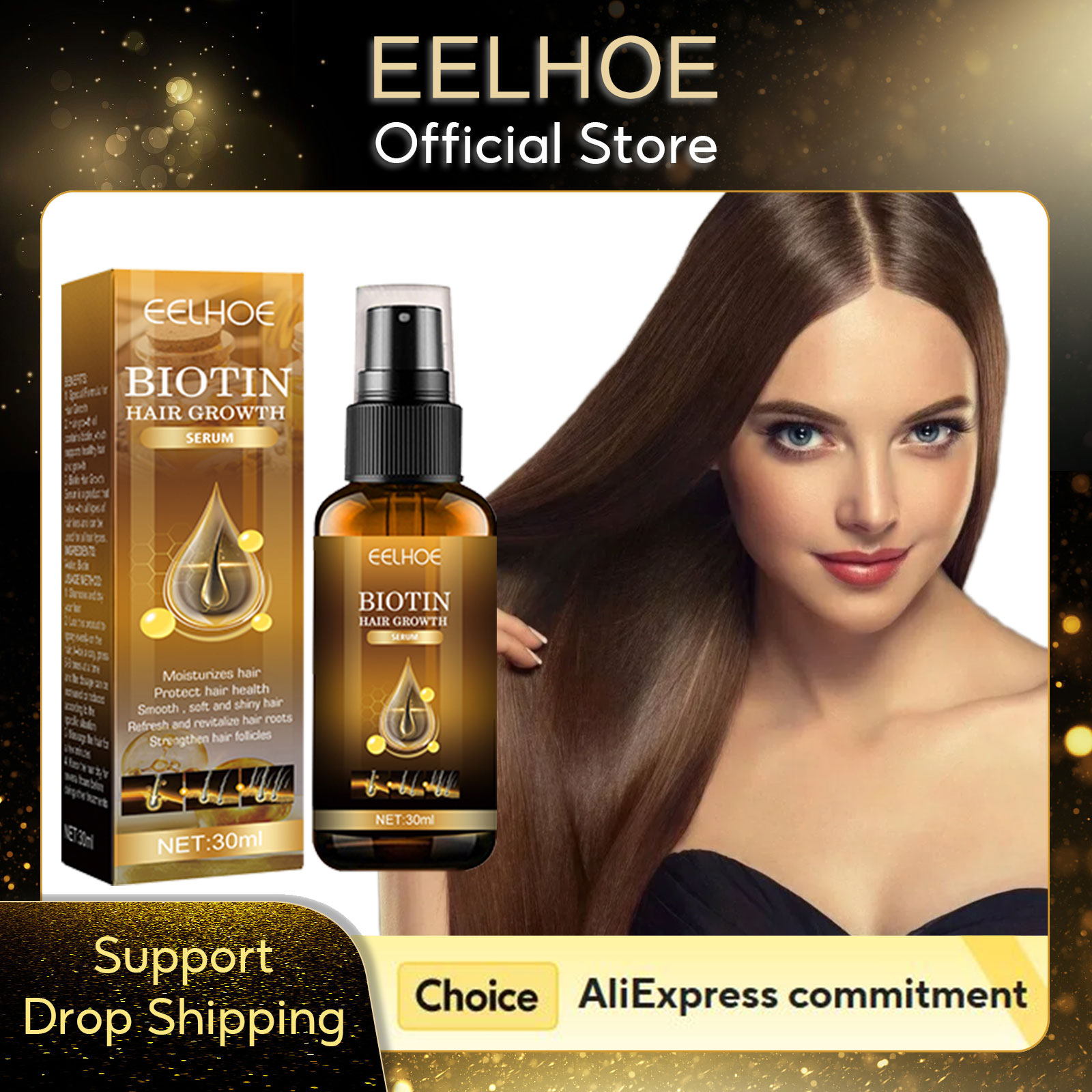 EELHOE Biotin Hair Growth Seru - Hair Care Natural Products บทวิจารณ์และราคา