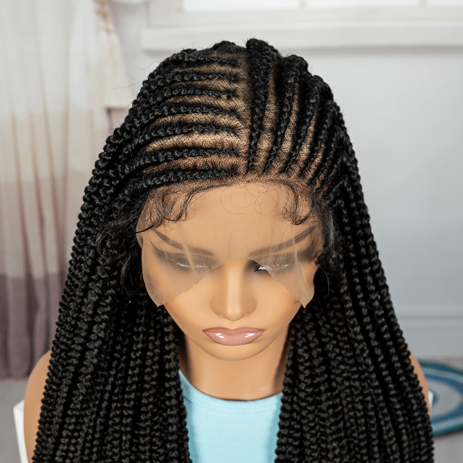 36inch Full Lace Synthetic Cor - Braiding Hair Kanekalon บทวิจารณ์และราคา