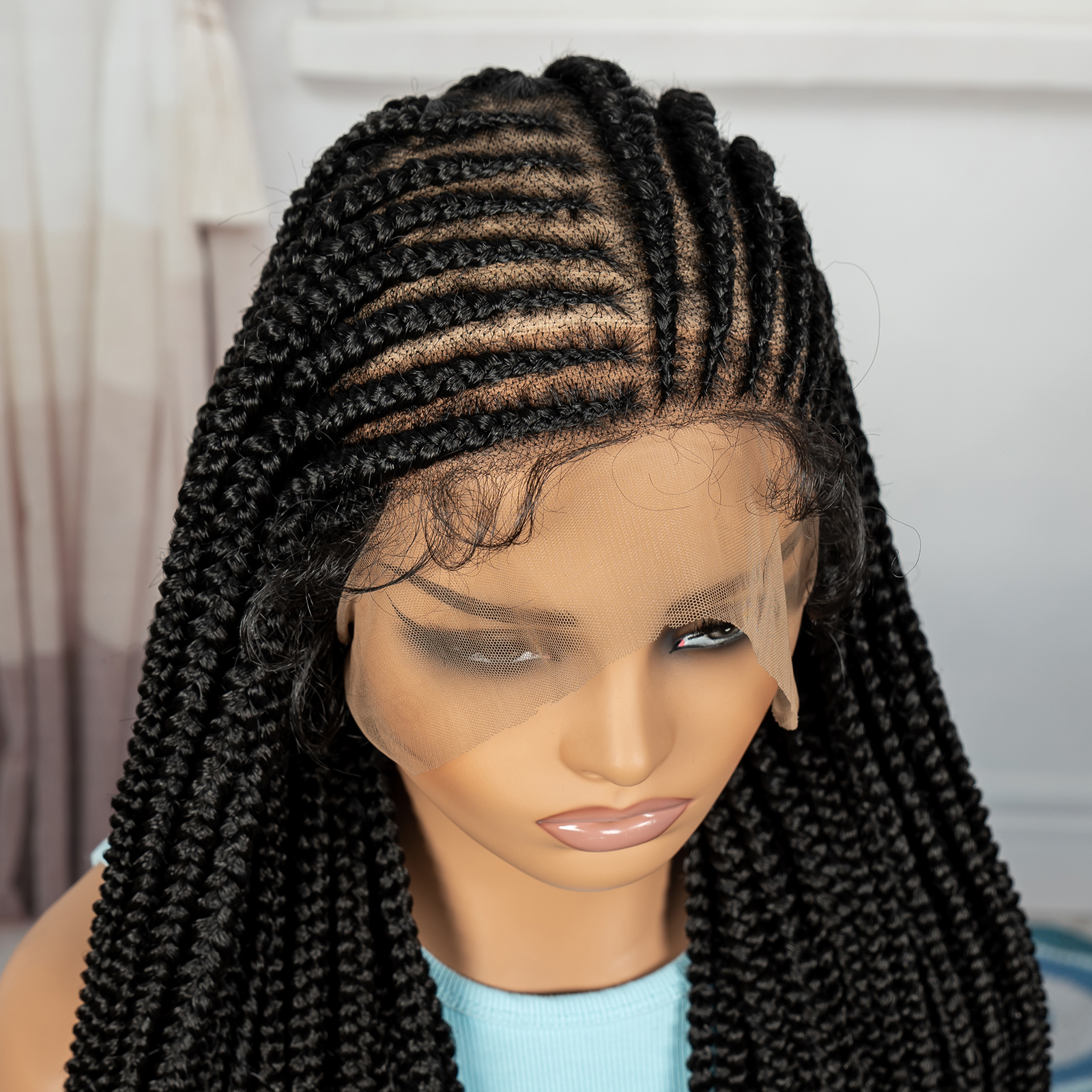 36inch Full Lace Synthetic Cor - Braiding Hair Kanekalon บทวิจารณ์และราคา