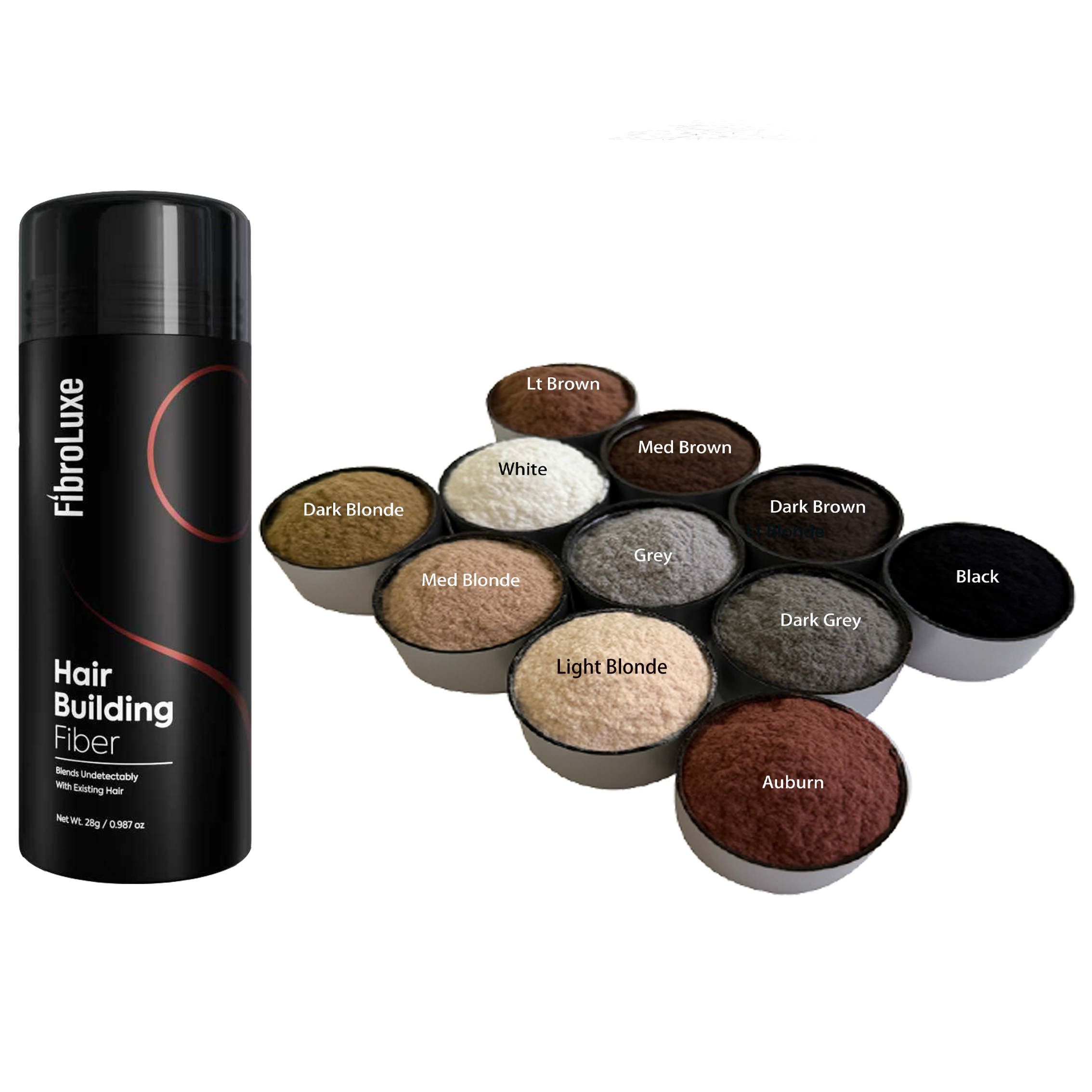 28g Hair Building Fibers come  - Hair Care Natural Products บทวิจารณ์และราคา