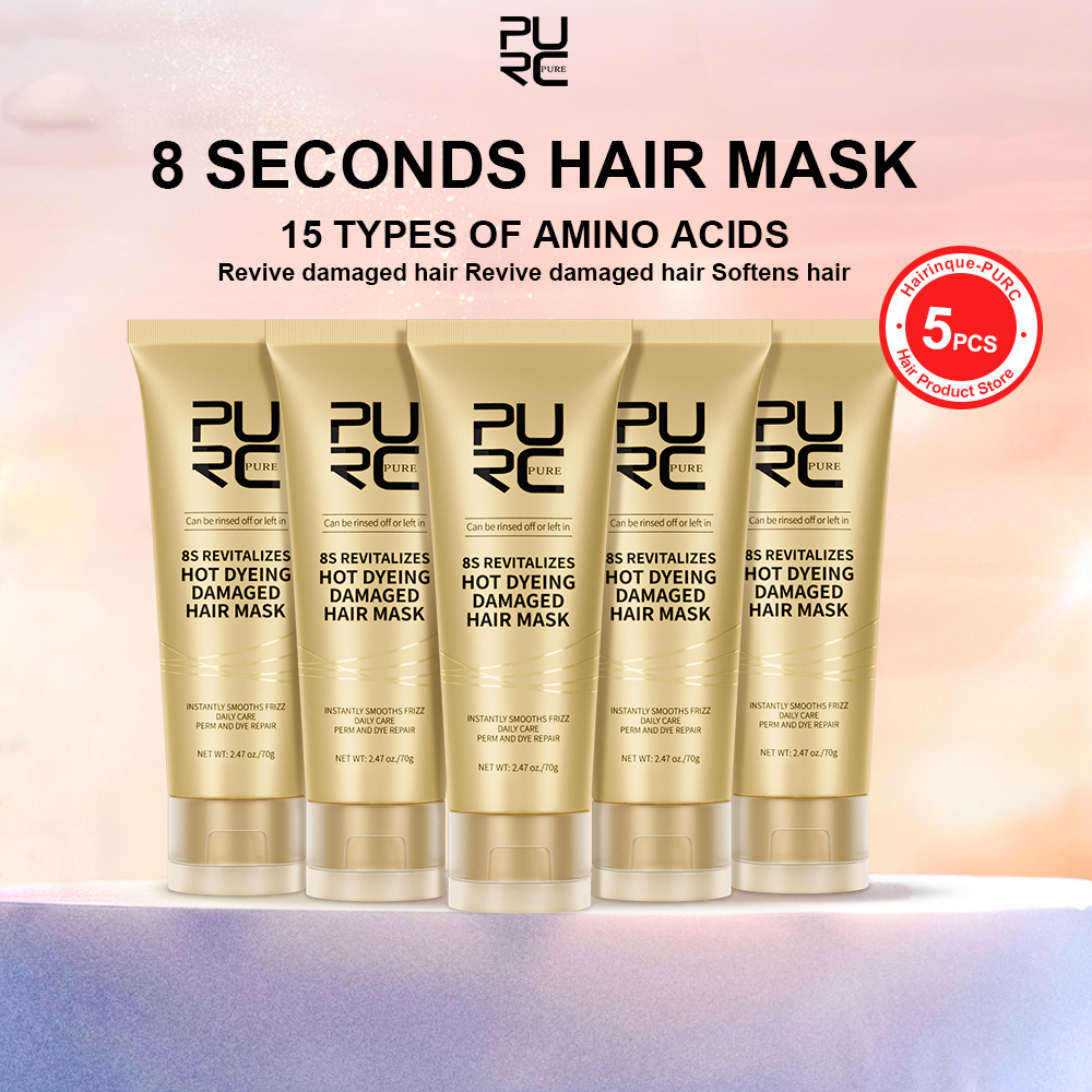 PURC Hair Mask Set 8 Seconds I - Hair Care Keratin Treatment บทวิจารณ์และราคา