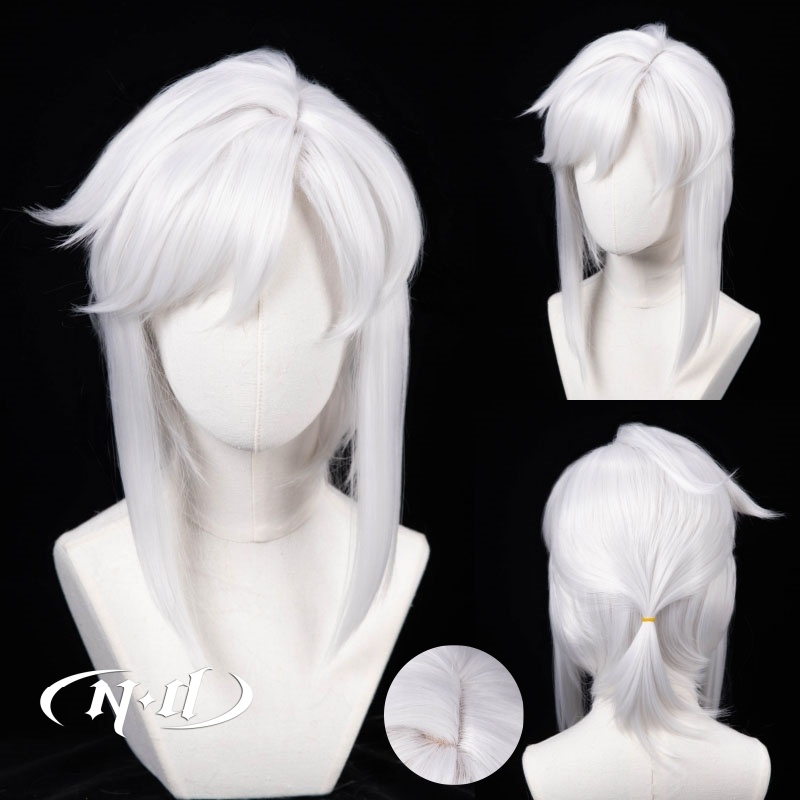 ND Link Cosplay White Hair Cos - Braiding Hair Kanekalon บทวิจารณ์และราคา