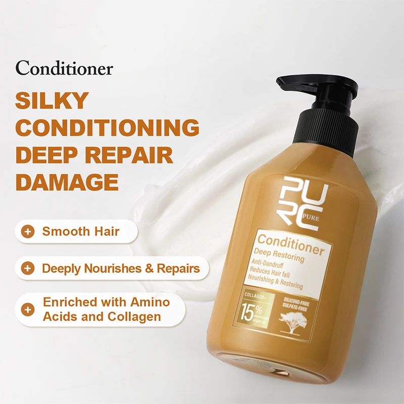 PURC Morocco Argan Oil Shampoo - Hair Care Keratin Treatment บทวิจารณ์และราคา