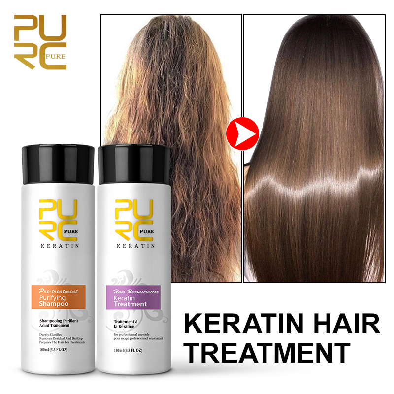 PURC Brazilian Keratin Hair Tr - Hair Care Keratin Treatment บทวิจารณ์และราคา