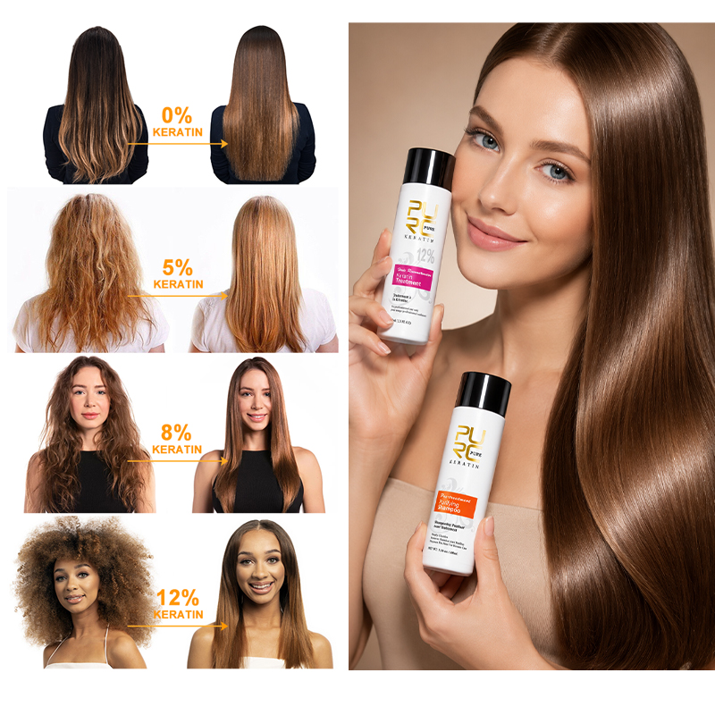 PURC Brazilian Keratin Hair Tr - Hair Care Keratin Treatment บทวิจารณ์และราคา
