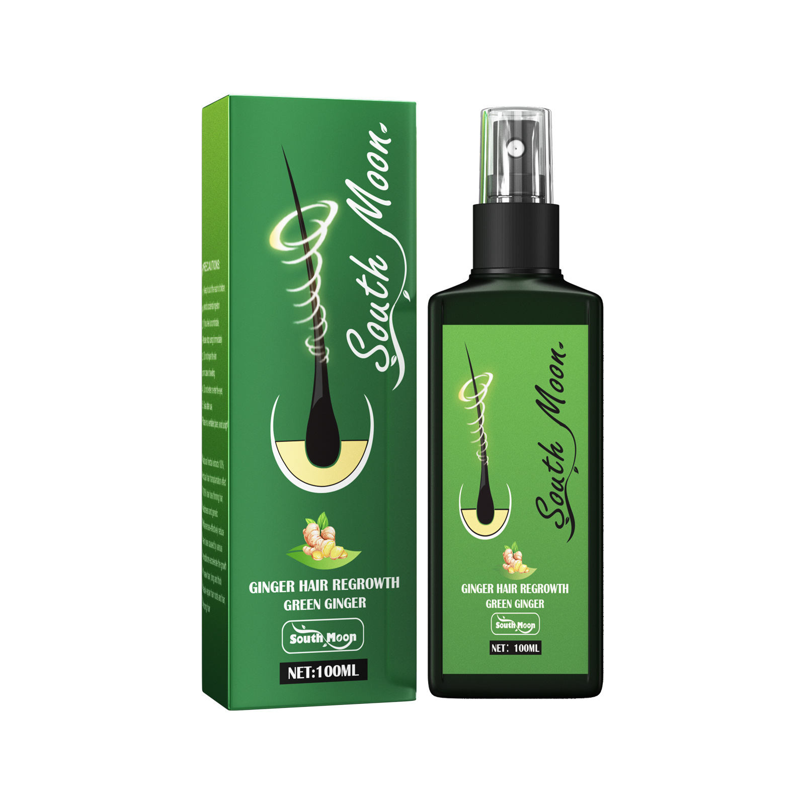 South Moon Ginger Hair Growth  - Hair Care Natural Products บทวิจารณ์และราคา