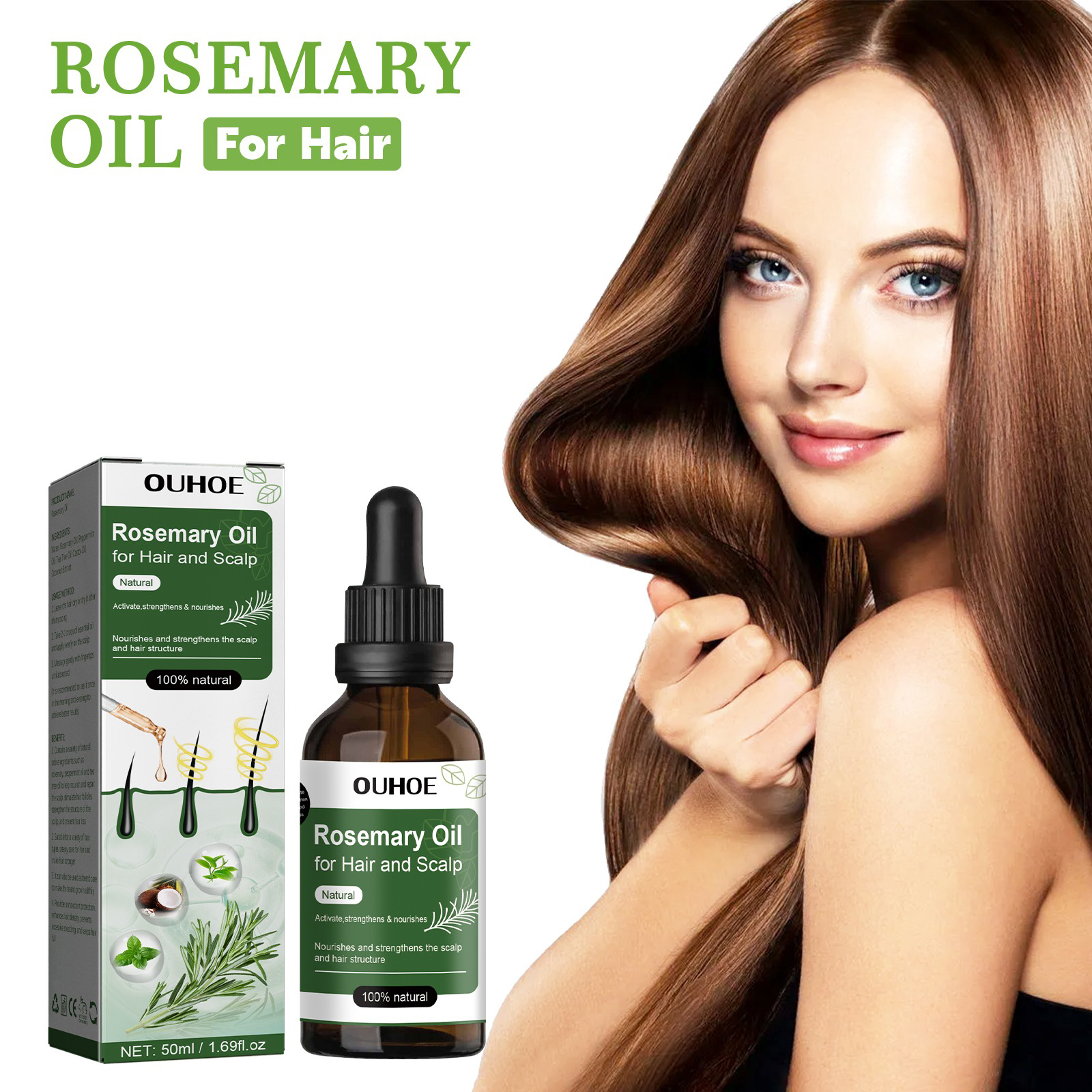 Rosemary Oil for Hair Growth 5 - Hair Care Ouai บทวิจารณ์และราคา
