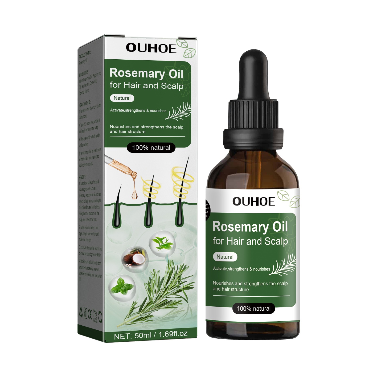 Rosemary Oil for Hair Growth 5 - Hair Care Ouai บทวิจารณ์และราคา