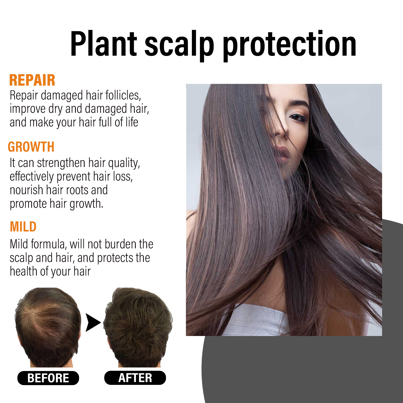 Ouhoe Fast Hair Growth Spray A - Hair Care Natural Products บทวิจารณ์และราคา