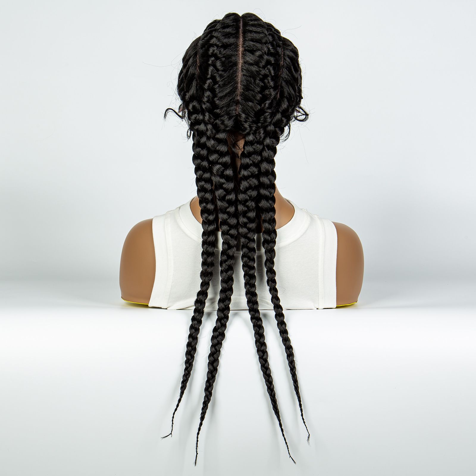 Synthetic Cornrow Braiding Wig - Braiding Hair Kanekalon บทวิจารณ์และราคา