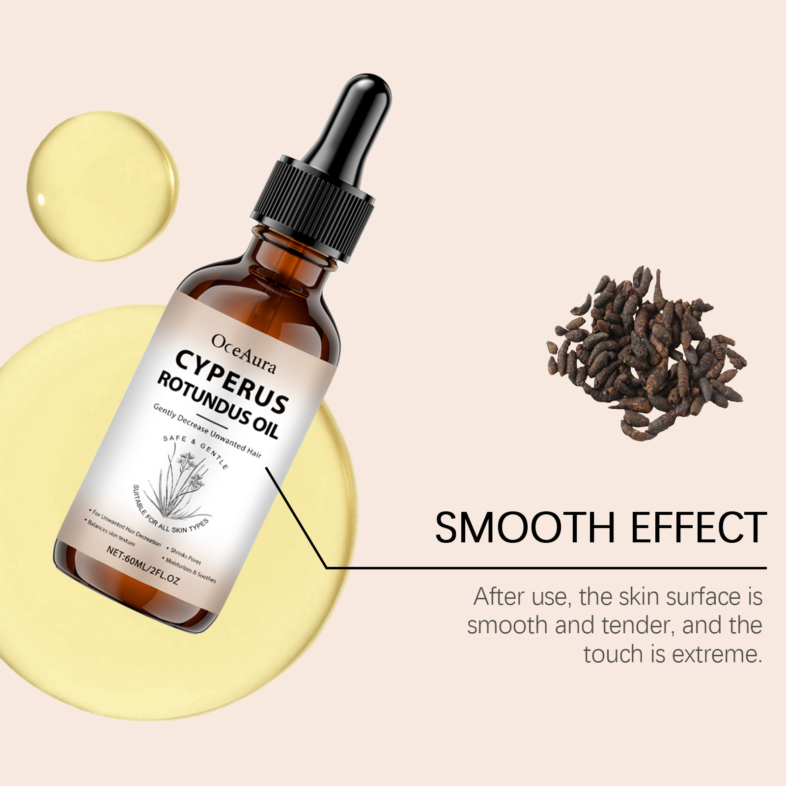 Cyperus Rotundus Oil for Hair  - Hair Care Serum บทวิจารณ์และราคา