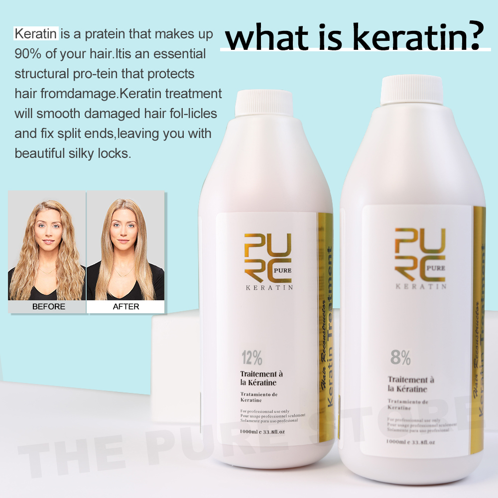 PURC 12% Keratin Smoothing Hai - Hair Care Keratin Treatment บทวิจารณ์และราคา