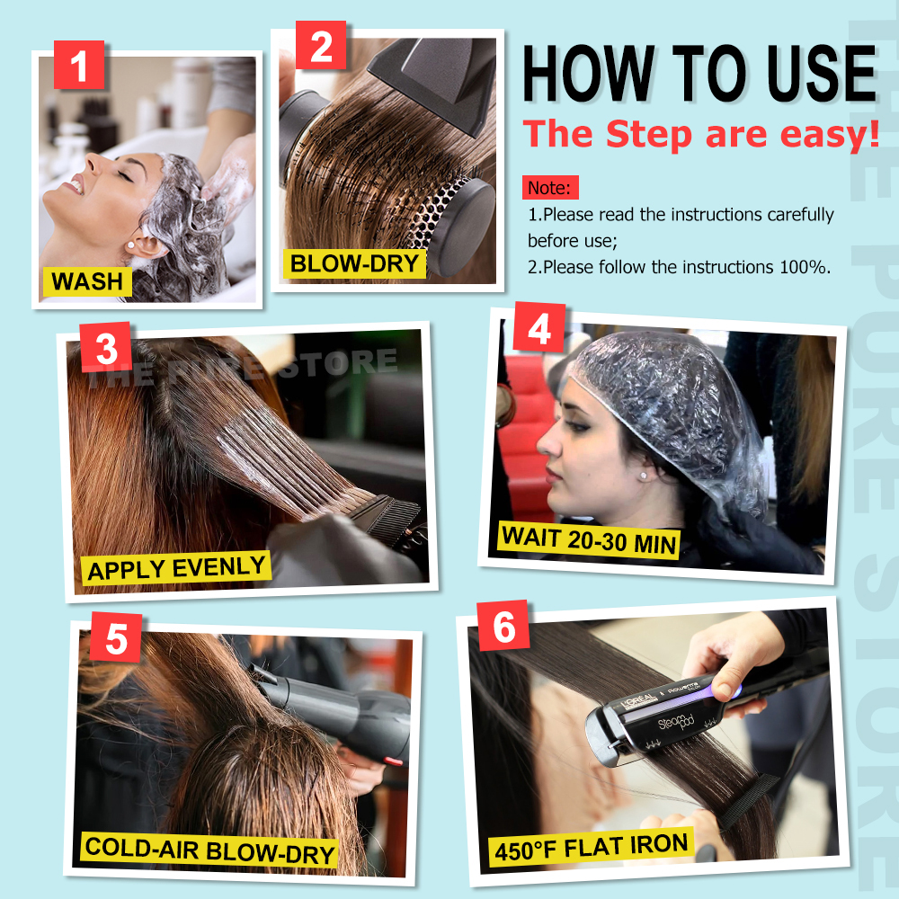 PURC 12% Keratin Smoothing Hai - Hair Care Keratin Treatment บทวิจารณ์และราคา