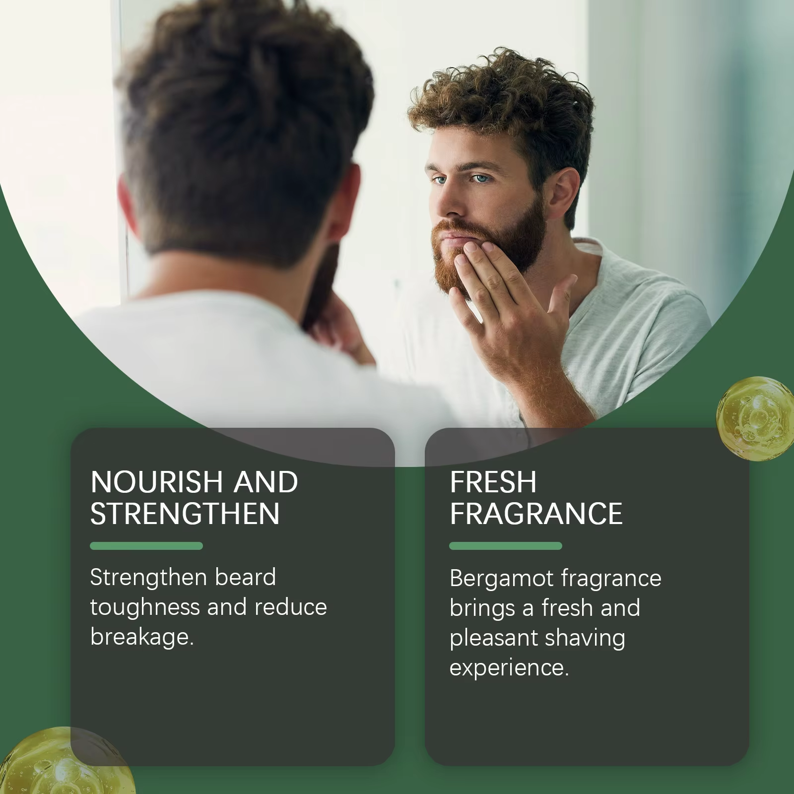 Men Beard Nourishing Oil Trim  - Hair Care Serum บทวิจารณ์และราคา