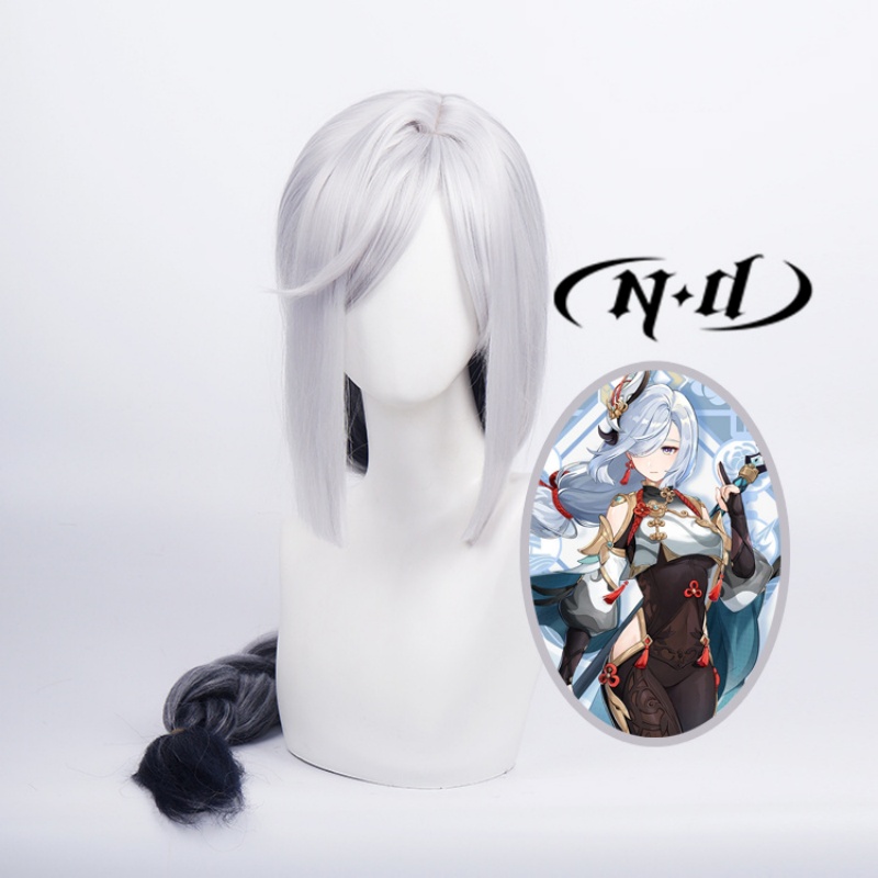 ND Shenhe Cosplay Wigs Hairpie - Braiding Hair Kanekalon บทวิจารณ์และราคา