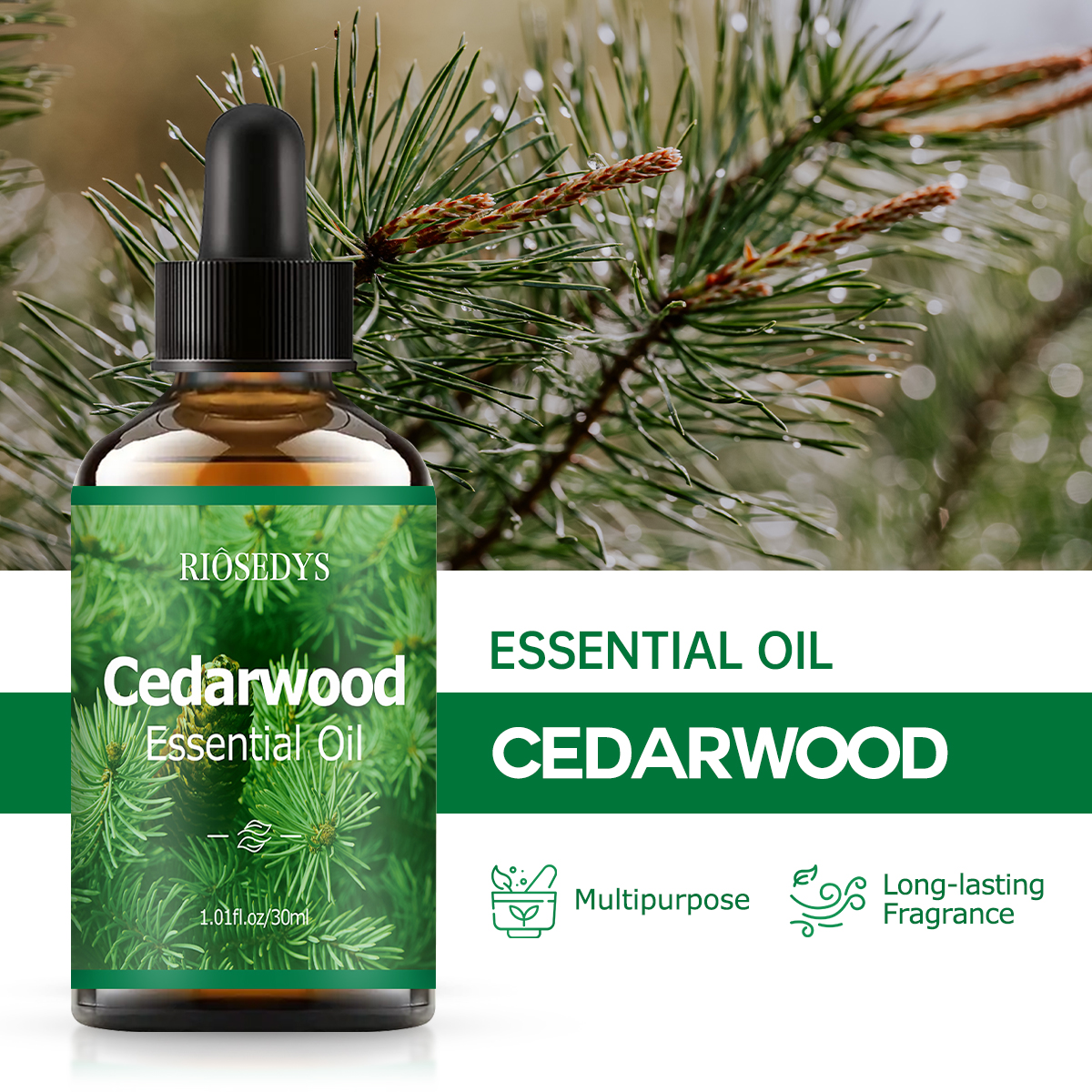CEDARWOOD essential oil natura - Hair Care Fragrance Essential Oil บทวิจารณ์และราคา