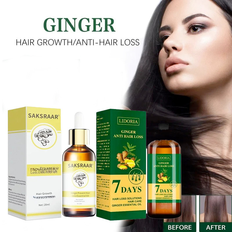 Ginger Hair Growth Products Fa - Hair Care Fragrance Essential Oil บทวิจารณ์และราคา