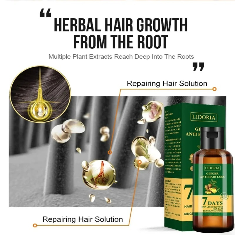 Ginger Hair Growth Products Fa - Hair Care Fragrance Essential Oil บทวิจารณ์และราคา