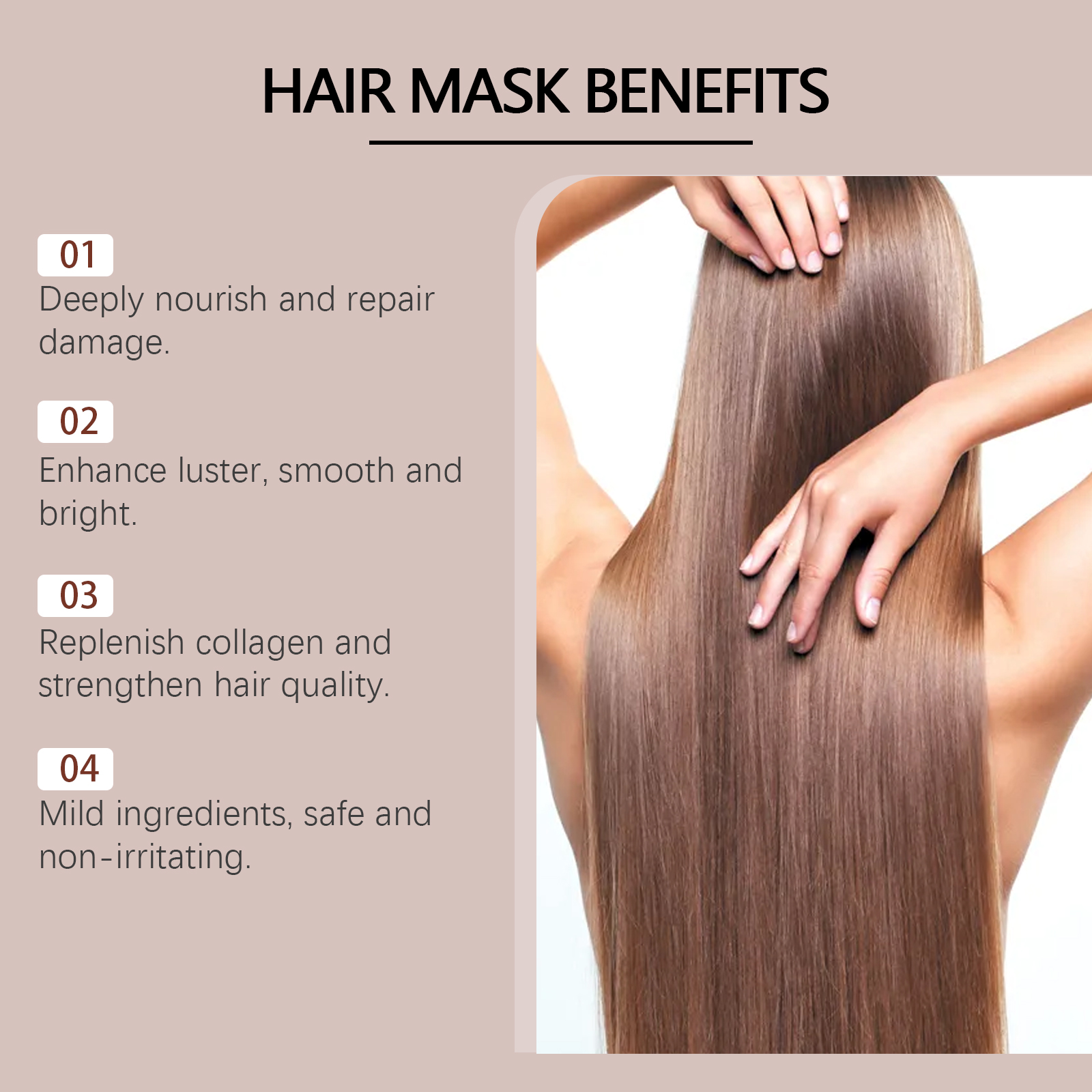Collagen Hair Mask Keratin Tre - Hair Care Keratin Treatment บทวิจารณ์และราคา