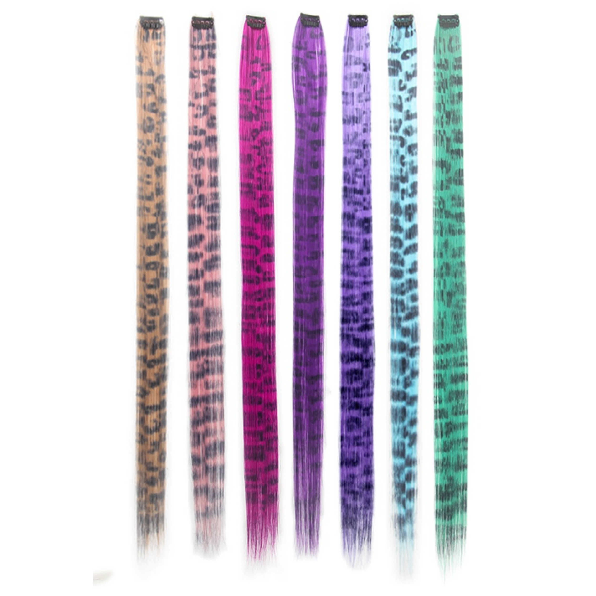 2PCS/7PCS 20inch Colorful Leop - Braiding Hair Kanekalon บทวิจารณ์และราคา
