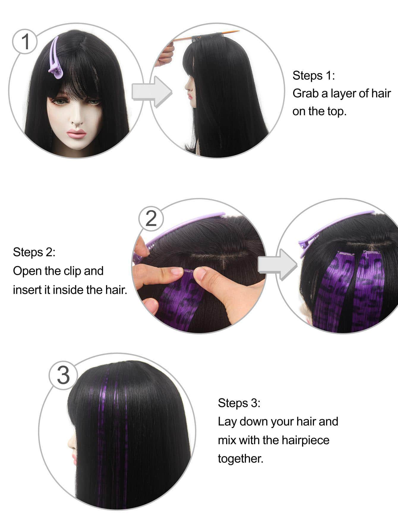 2PCS/7PCS 20inch Colorful Leop - Braiding Hair Kanekalon บทวิจารณ์และราคา