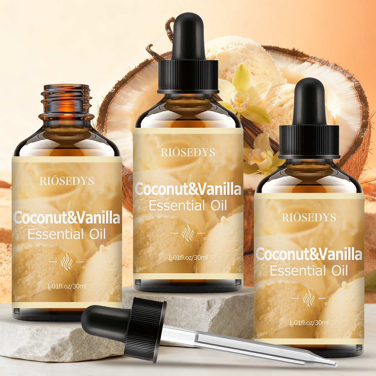 COCONUT&VANILLA essential oil  - Hair Care Fragrance Essential Oil บทวิจารณ์และราคา