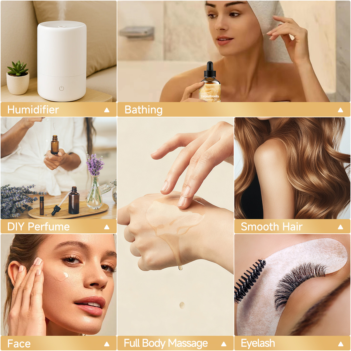 COCONUT&VANILLA essential oil  - Hair Care Fragrance Essential Oil บทวิจารณ์และราคา