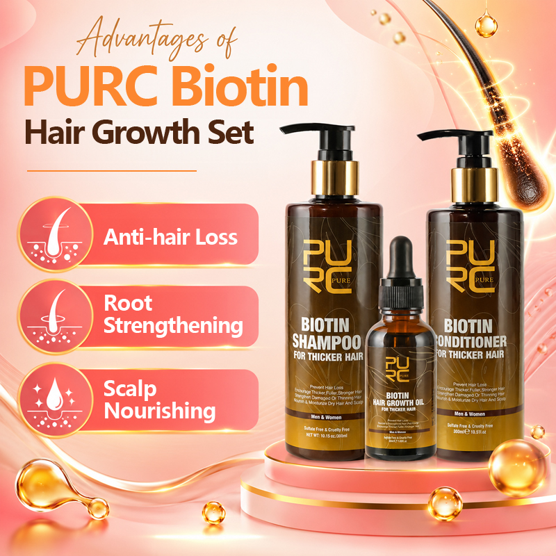 PURC Biotin Hair Growth Oil Sh - Hair Care Keratin Treatment บทวิจารณ์และราคา