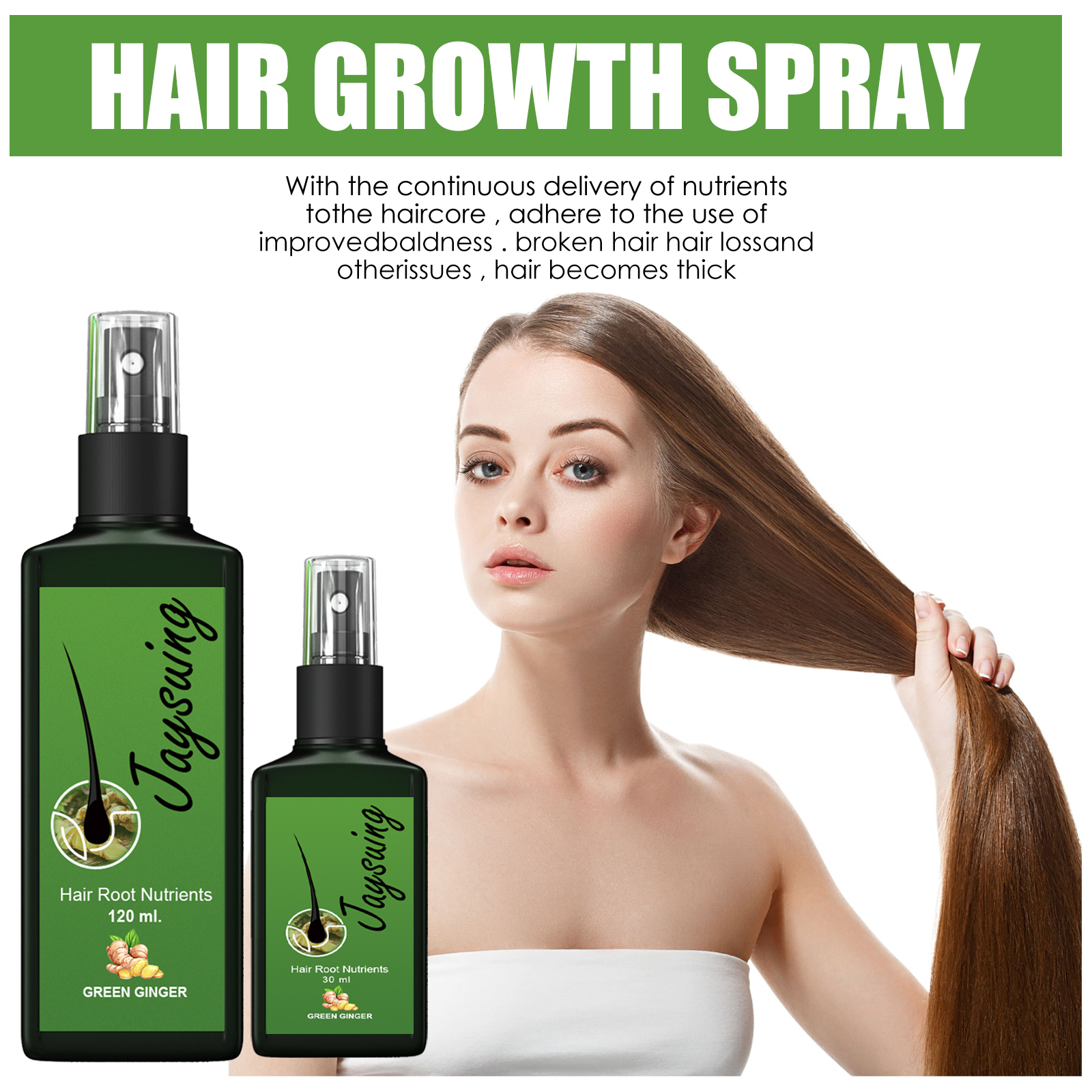 Hair Growth Oil Spray Nourishi - Hair Care Serum บทวิจารณ์และราคา
