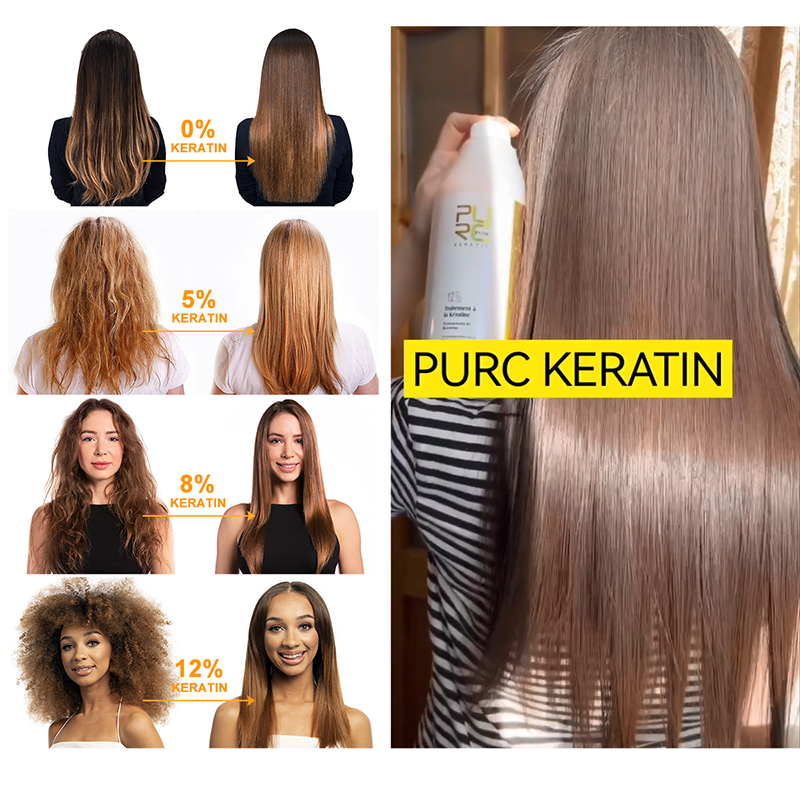PURC Brazilian Keratin Hair Tr - Hair Care Keratin Treatment บทวิจารณ์และราคา