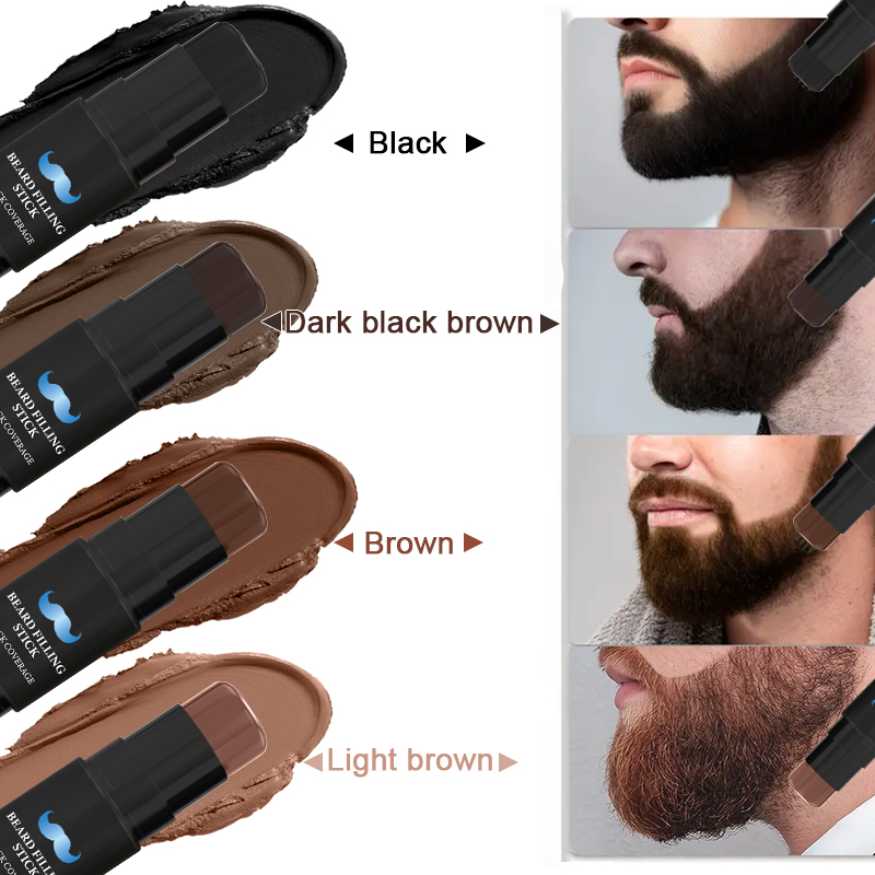 2 in 1 Beard Filler Stick with - Hair Care Natural Products บทวิจารณ์และราคา