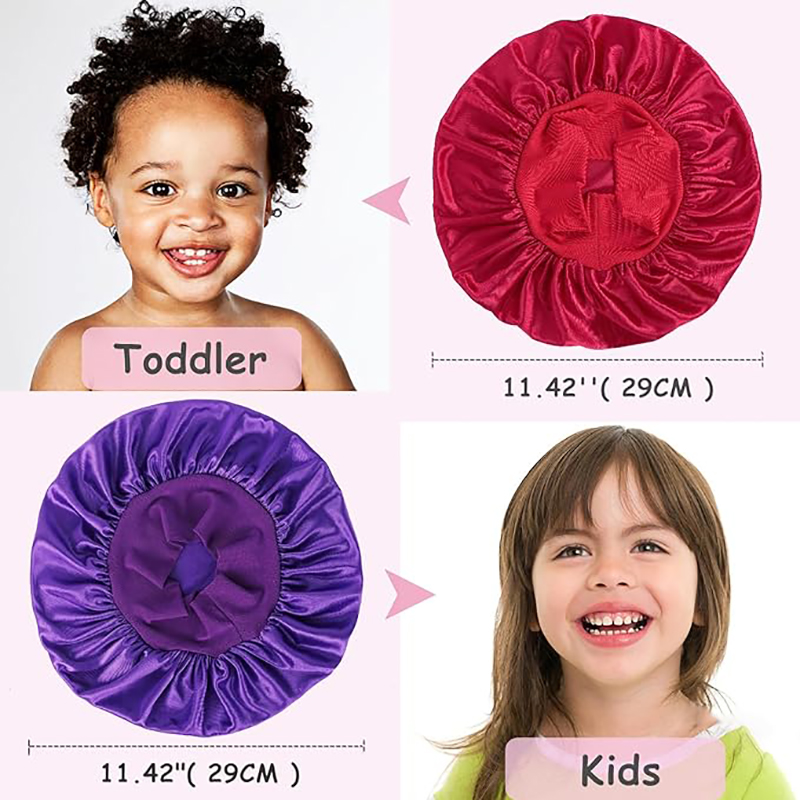 Kids Printing Stain Bonnet Nig - Hair Care For 5 Year Old Girl บทวิจารณ์และราคา